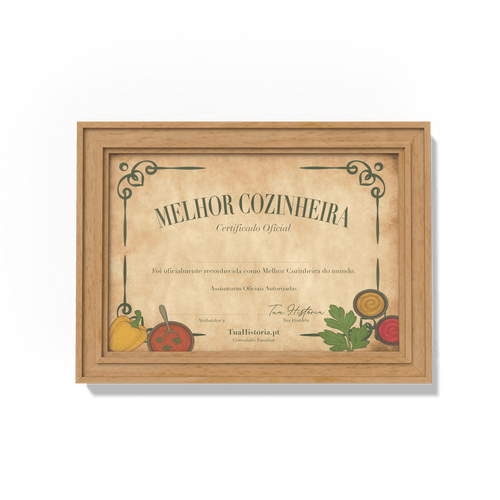 Certificado Oficial - Forever In Words